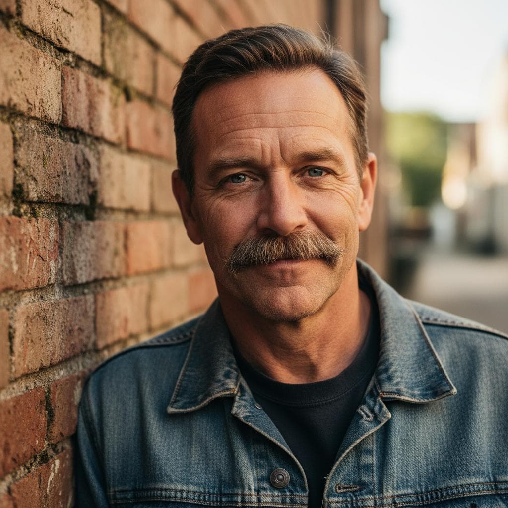 Apply a Classic Look with Our Mustache Styles Beard-Filter